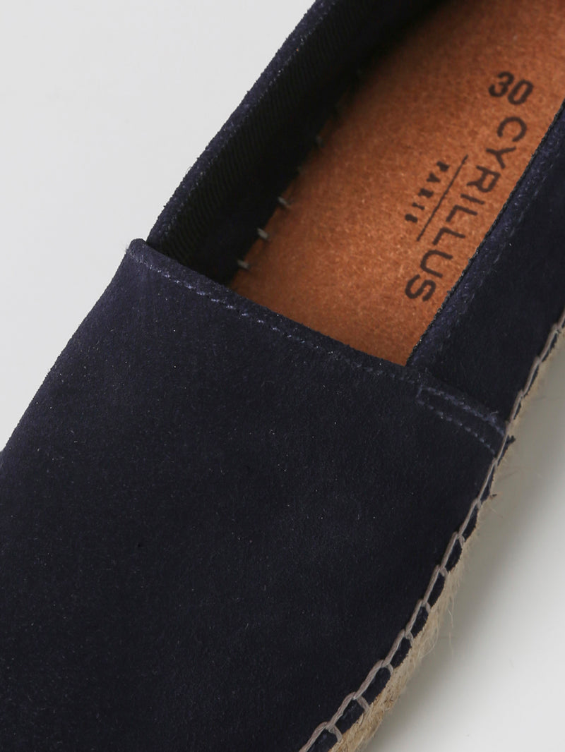 Cyrillus - Espadrille - Bleu Fonce Uni - Garçon