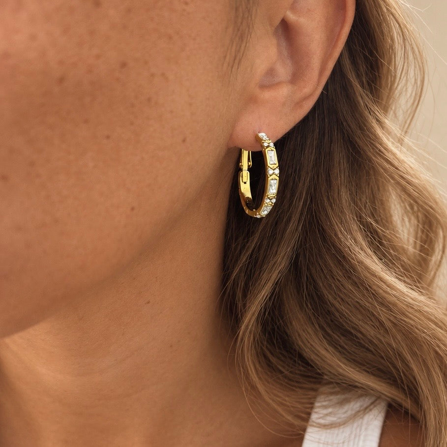 Boucles D'Oreilles Rika - Plusieurs Couleurs Disponibles