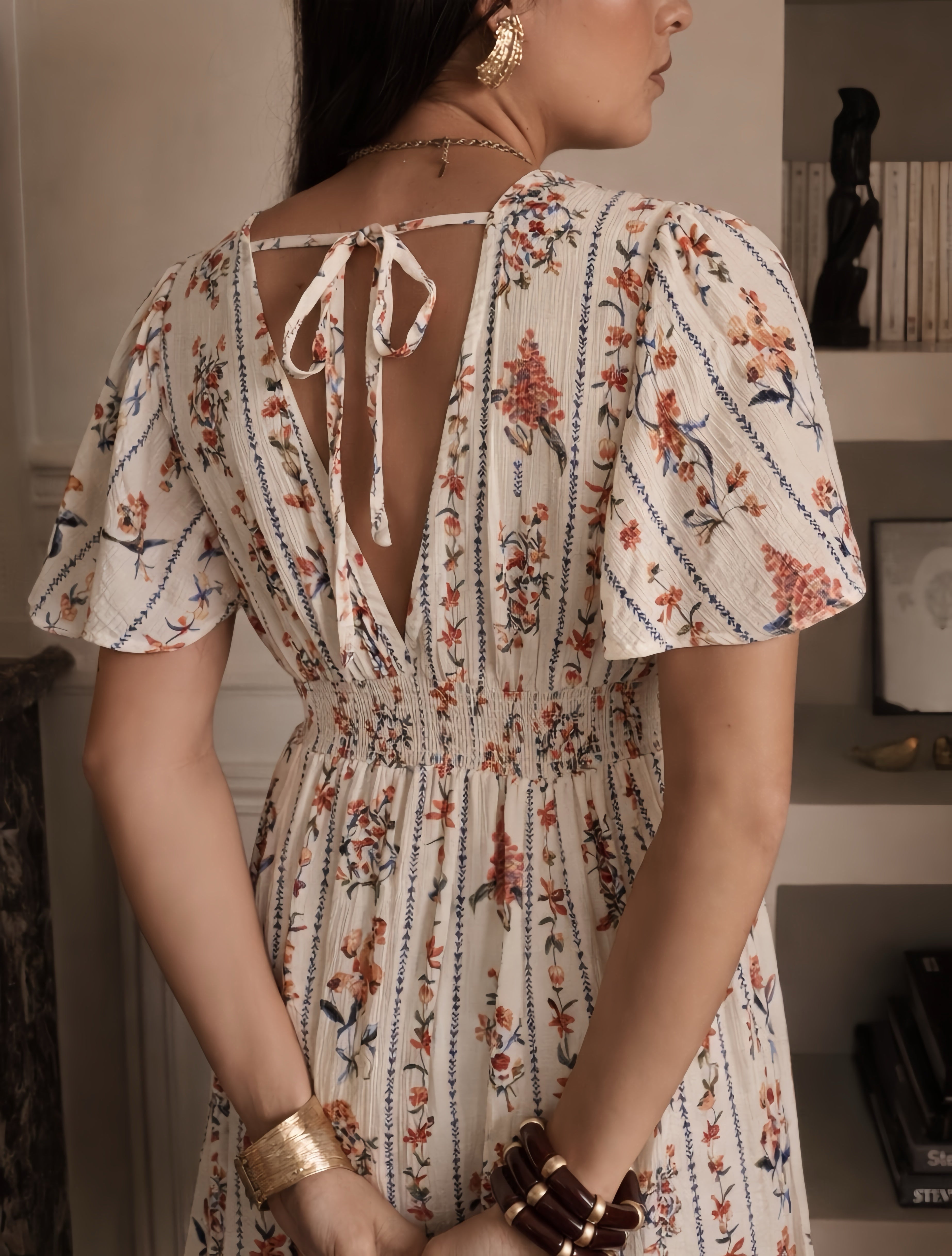 Vestido cobalto