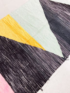 Kilim bereber marroquí 2,55 × 1,45 m