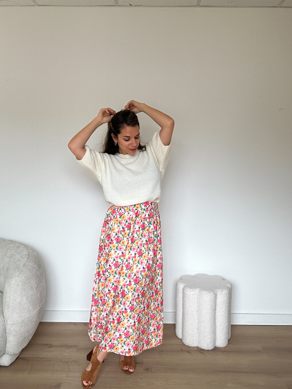 Jupe Longue Fleurie Naomi