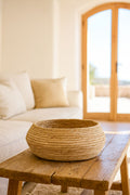 Dounia - Panier Rond - Fibres D'Abaca