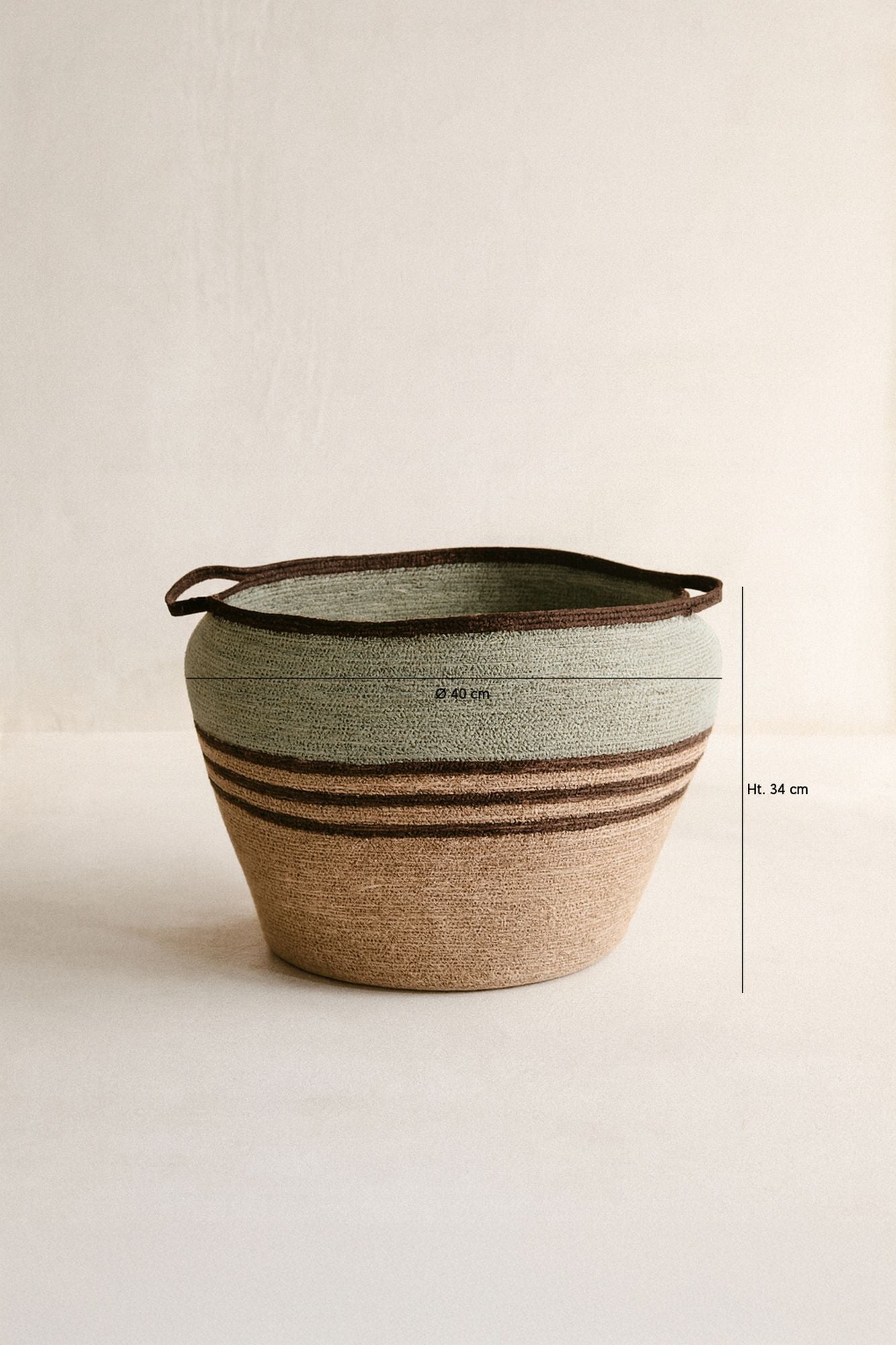 Chobie - Panier - Jonc De Mer - Vert Celadon