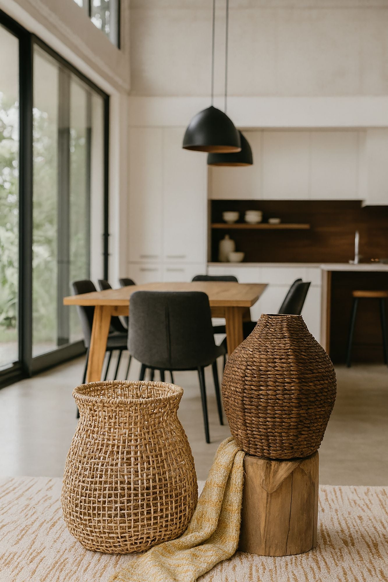 Planter Basket - Abaca Fiber