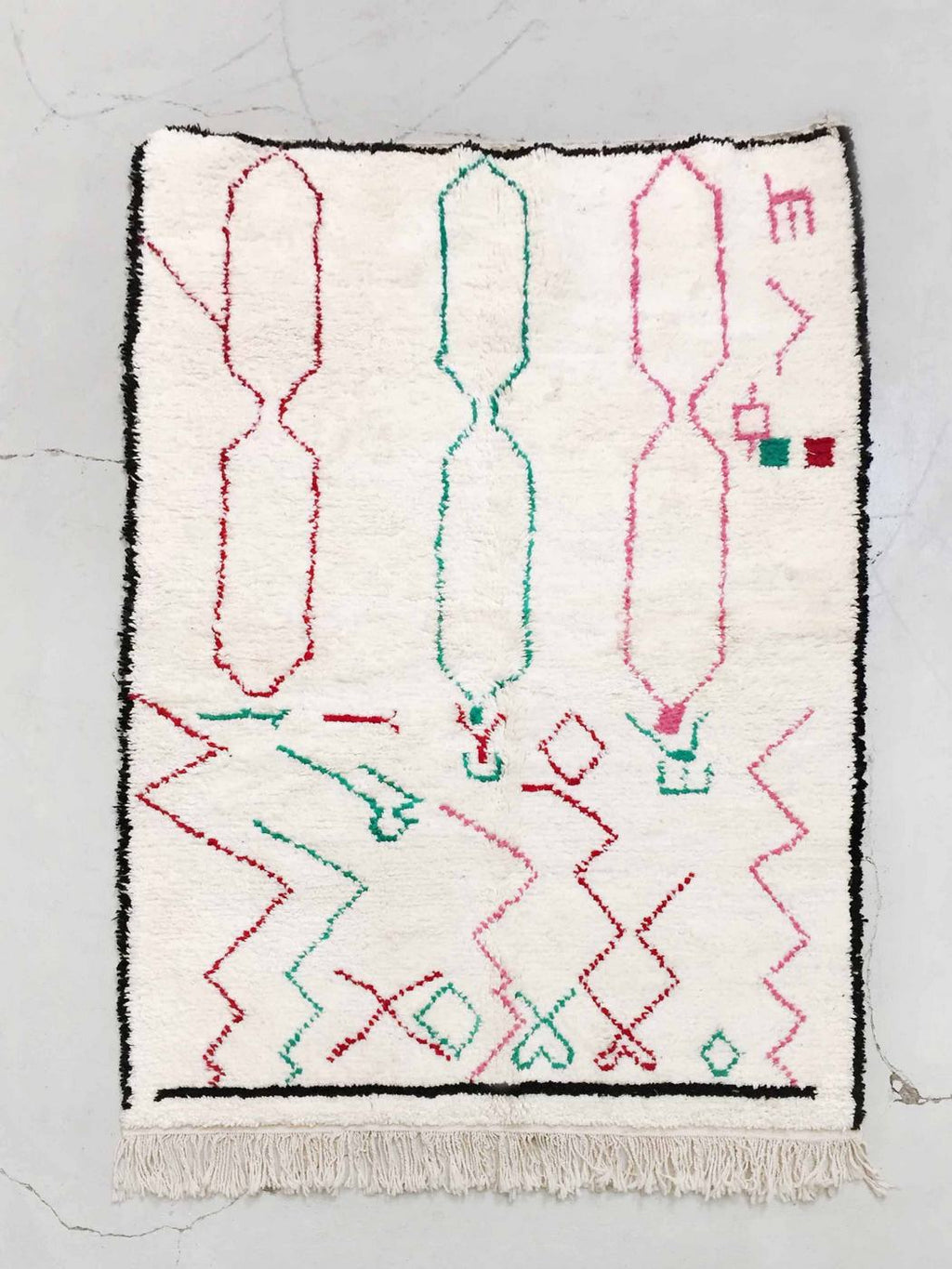 Alfombra bereber marroquí Azilal 2,35 × 1,55 m