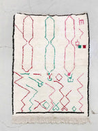 Alfombra bereber marroquí Azilal 2,35 × 1,55 m