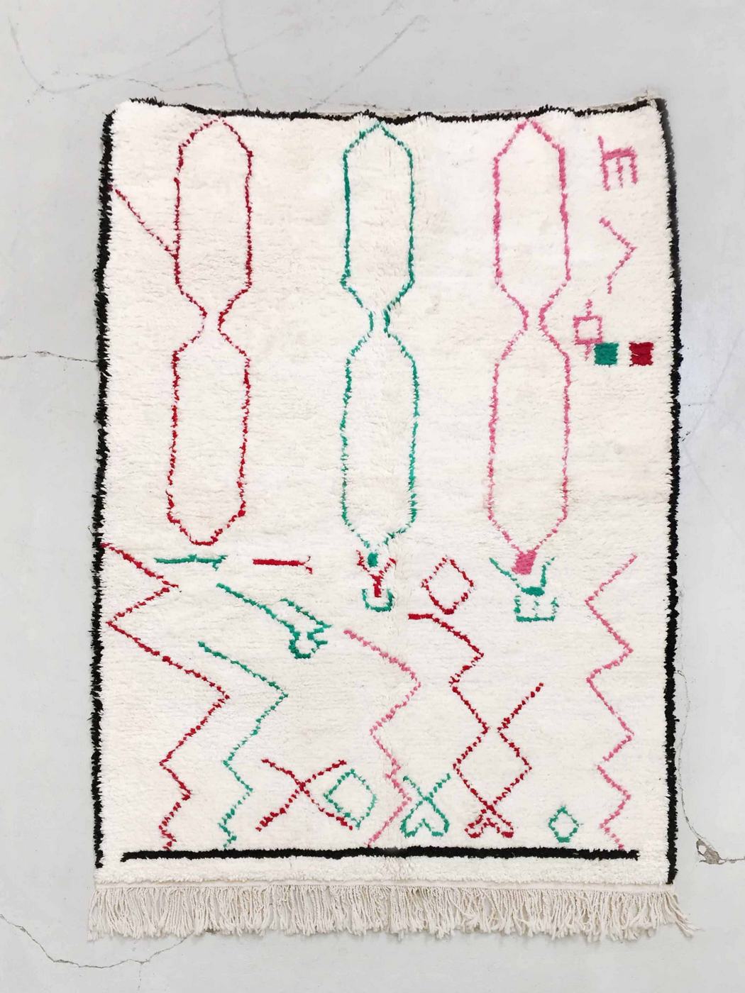 Alfombra bereber marroquí Azilal 2,35 × 1,55 m