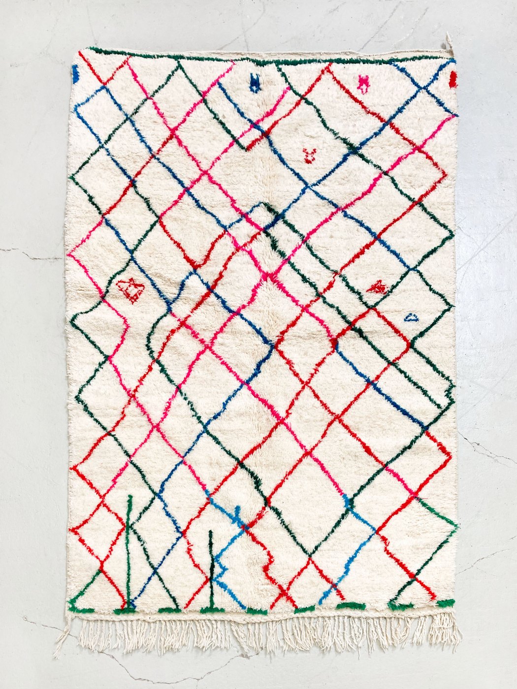 Alfombra bereber marroquí Azilal 2,50 × 1,52 m