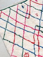 Alfombra bereber marroquí Azilal 2,50 × 1,52 m