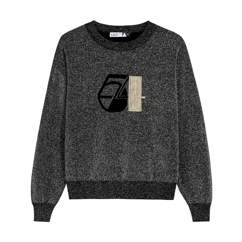 Lily - Tricots - Argent Clair