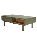 Coffee Table - Ethan - Green - Light Oak