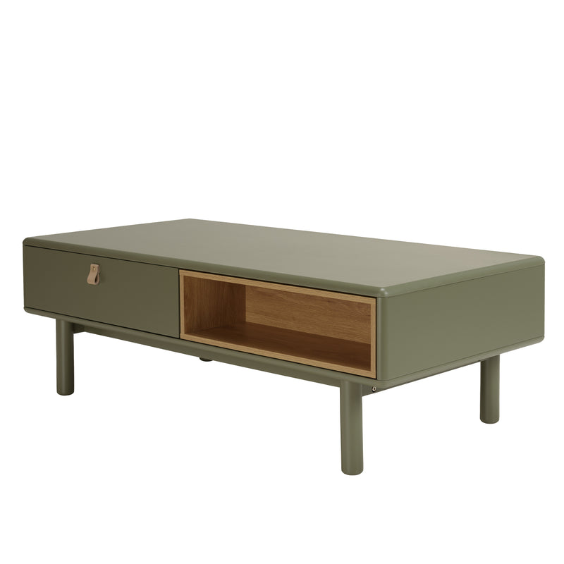 Coffee Table - Ethan - Green - Light Oak