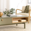 Coffee Table - Ethan - Green - Light Oak