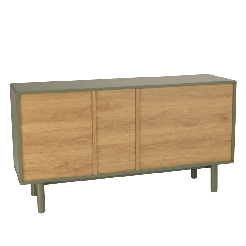 Sillón - Ethan - Verde - Roble claro