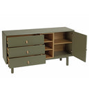 Sillón - Ethan - Verde - Roble claro