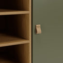 Sillón - Ethan - Verde - Roble claro