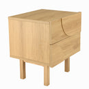 Mesita de noche - Ethan - Roble claro