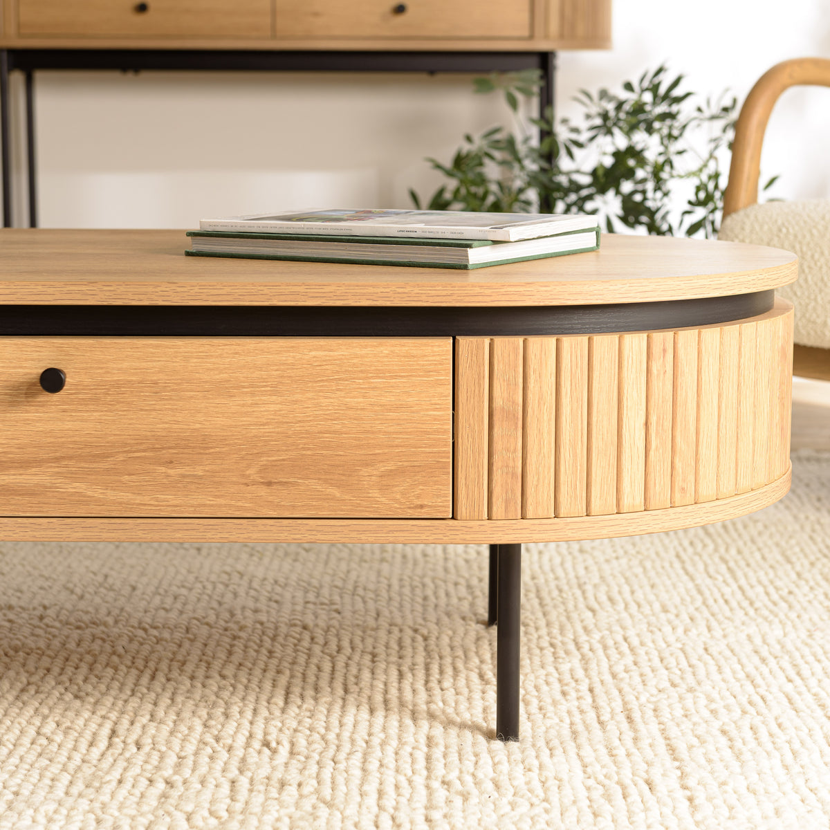 Ethan - Table Basse - Noir