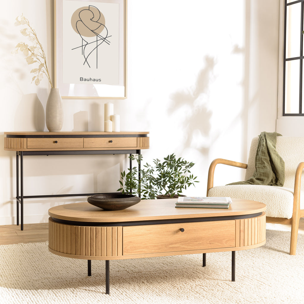 Ethan - Table Basse - Noir