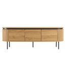 Ethan - Mueble para TV - Roble Claro/Negro