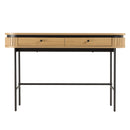 Consola - Ethan - Roble claro - Negro