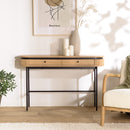 Consola - Ethan - Roble claro - Negro