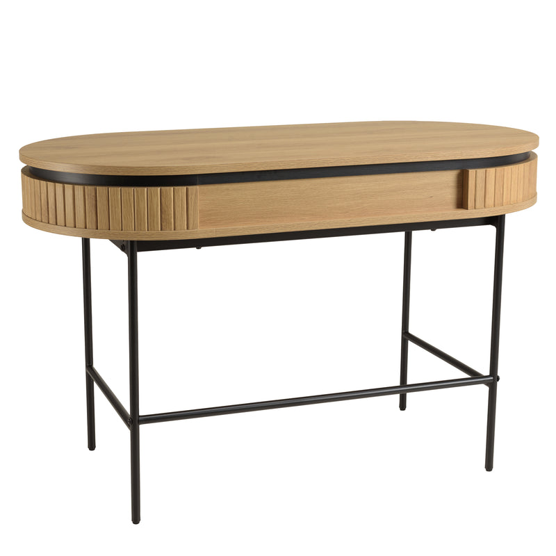 Escritorio - Ethan - Roble claro - Oro