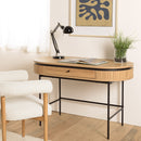 Escritorio - Ethan - Roble claro - Oro