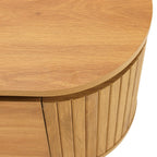 Ethan - TV Unit - Black/Light Oak