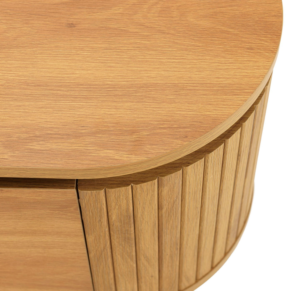 Ethan - TV Unit - Black/Light Oak