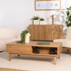 Ethan - Coffee Table - Light Oak