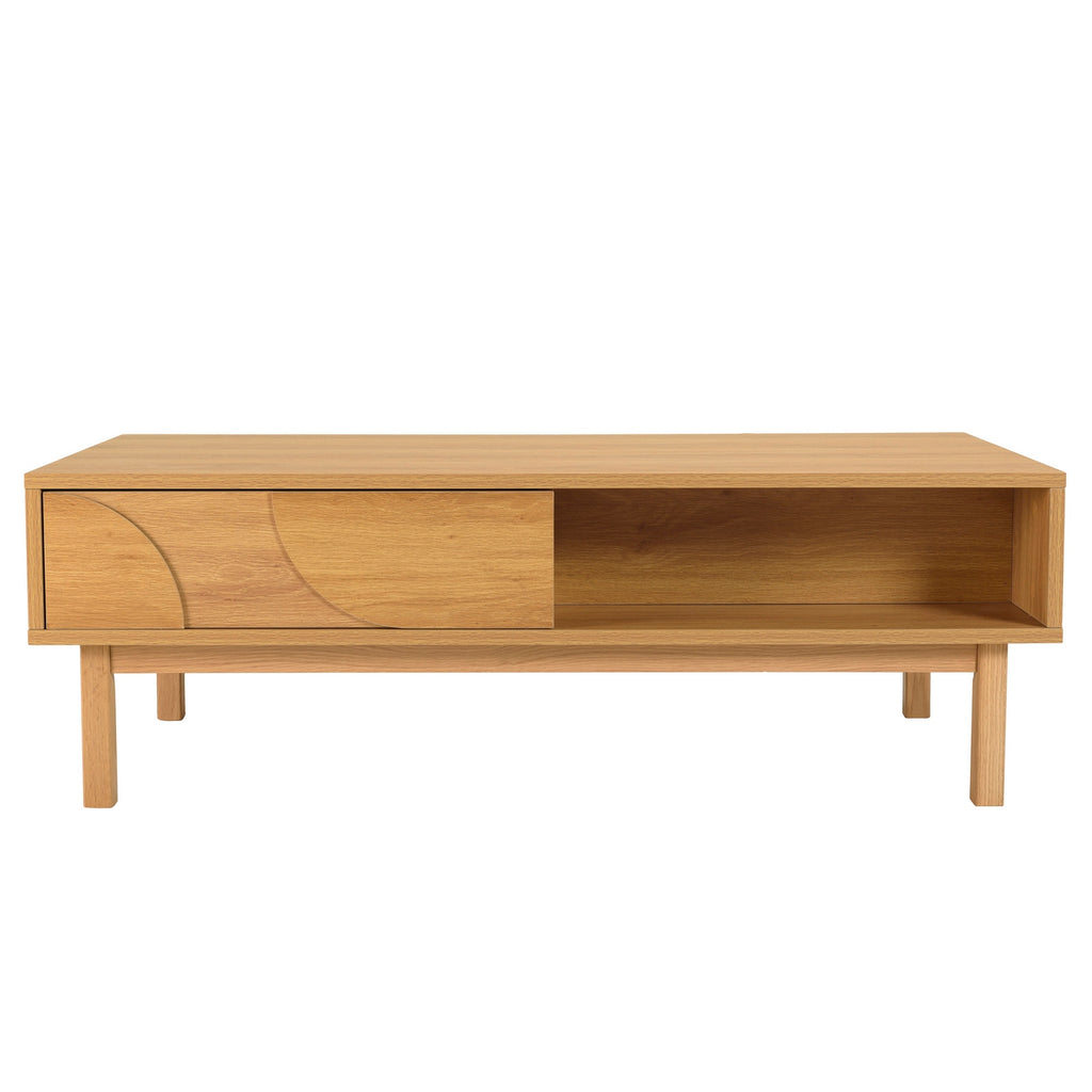 Ethan - Coffee Table - Light Oak