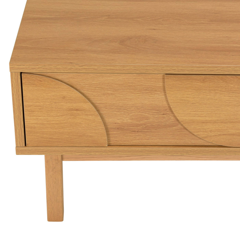 Ethan - Coffee Table - Light Oak