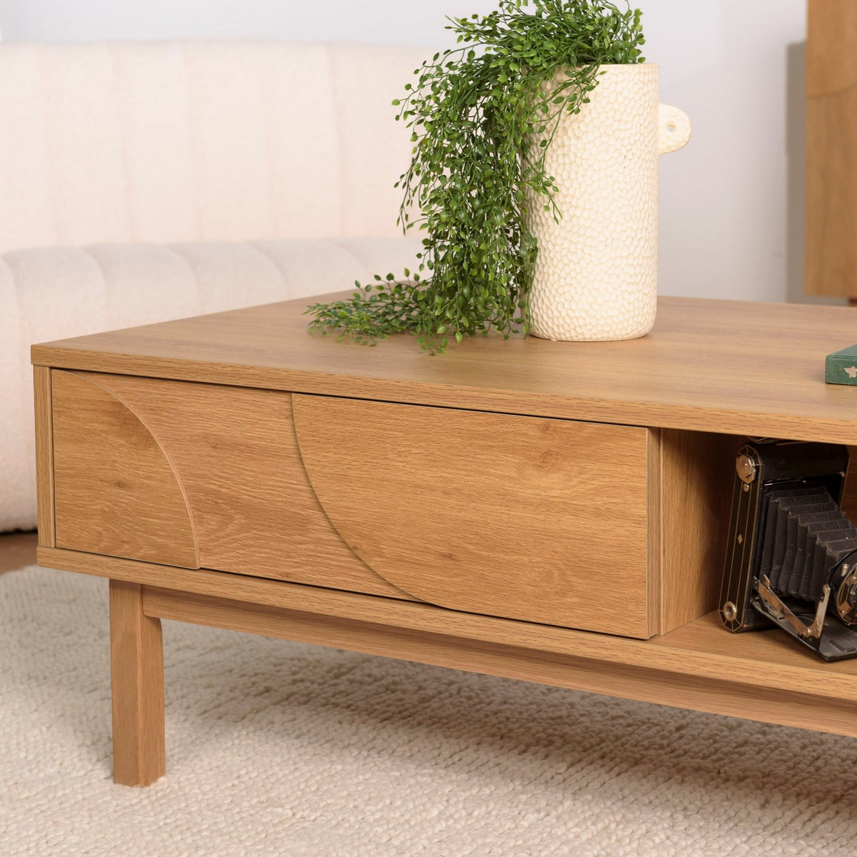 Ethan - Coffee Table - Light Oak