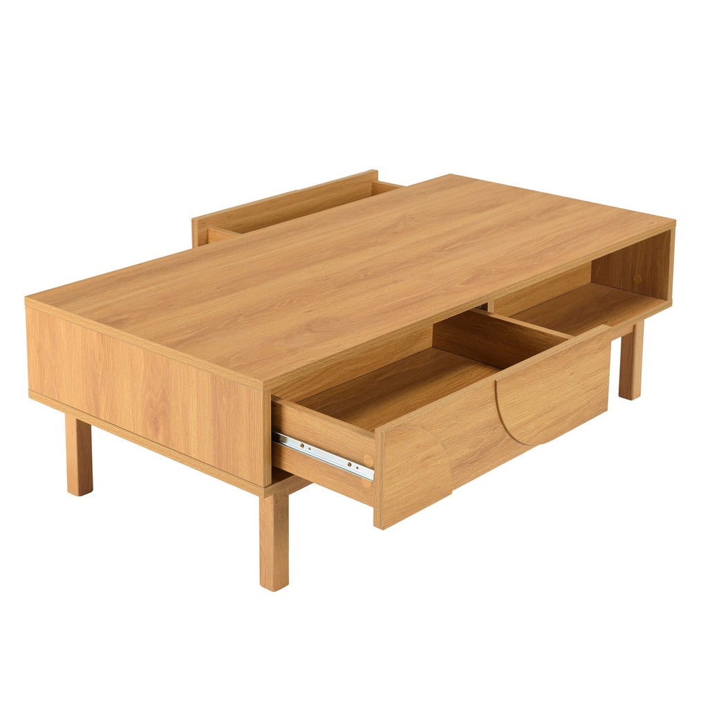 Ethan - Coffee Table - Light Oak