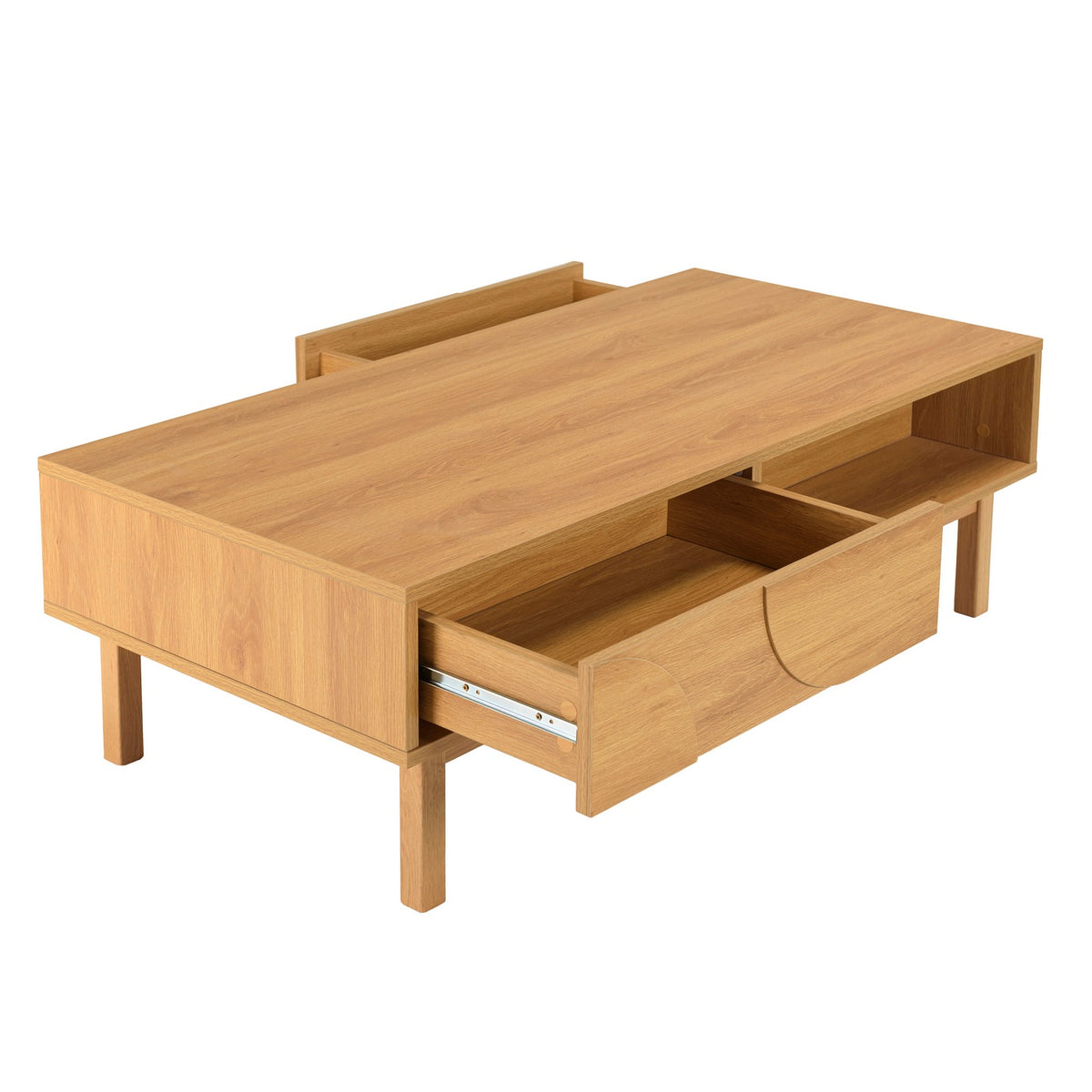 Ethan - Coffee Table - Light Oak