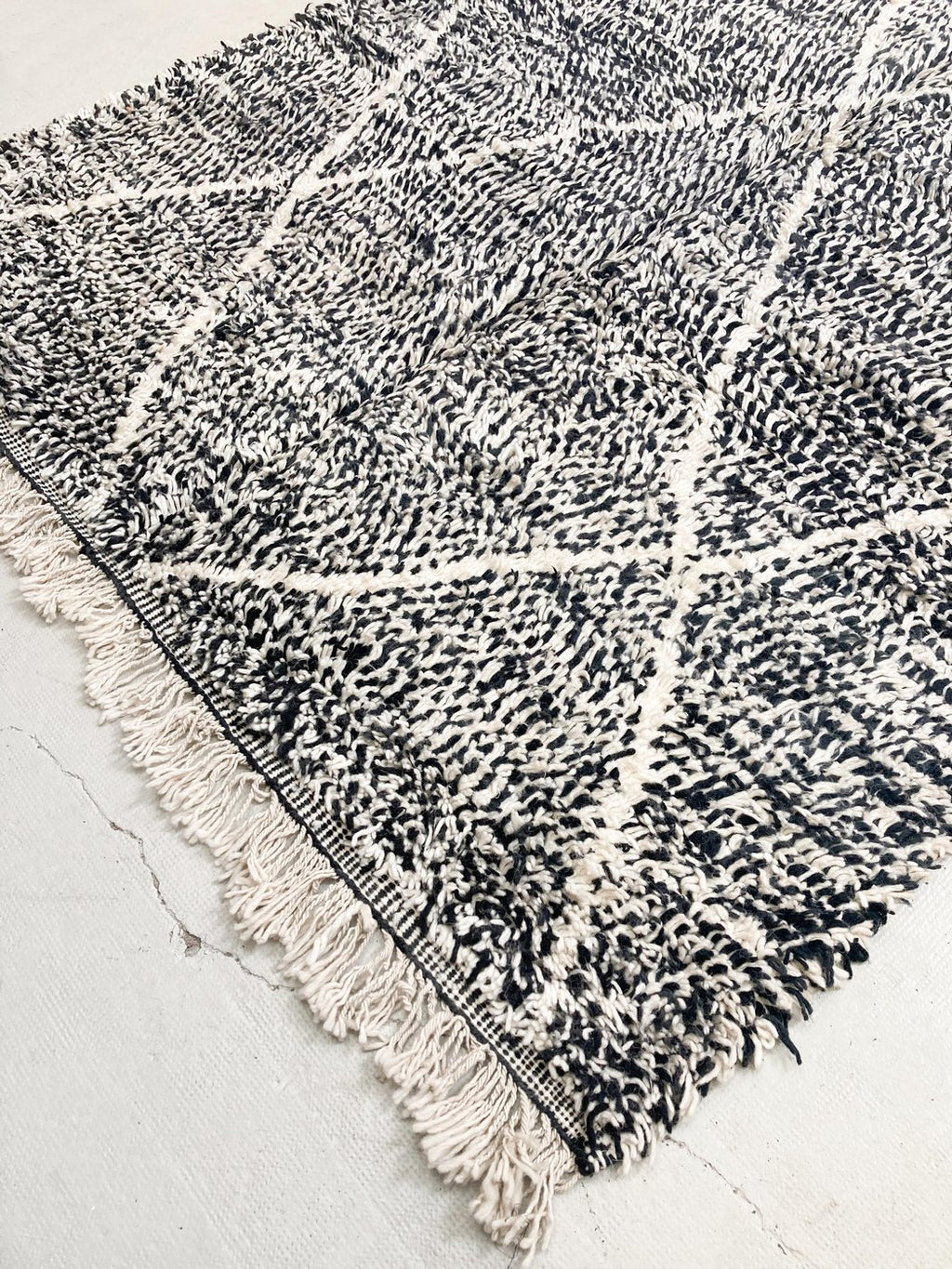 Alfombra bereber Beni Ouarain 2,98 × 1,90 m