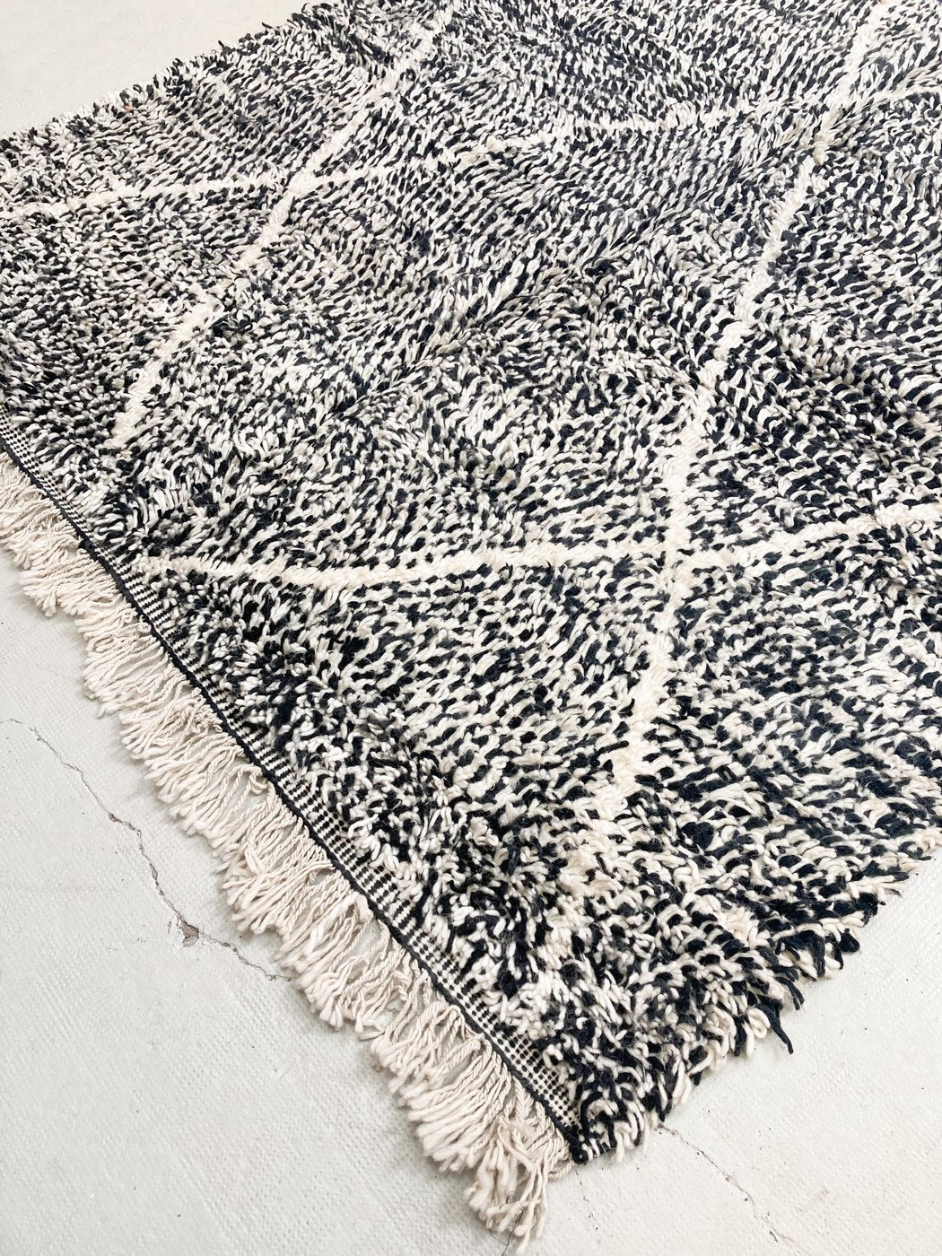 Alfombra bereber Beni Ouarain 2,98 × 1,90 m