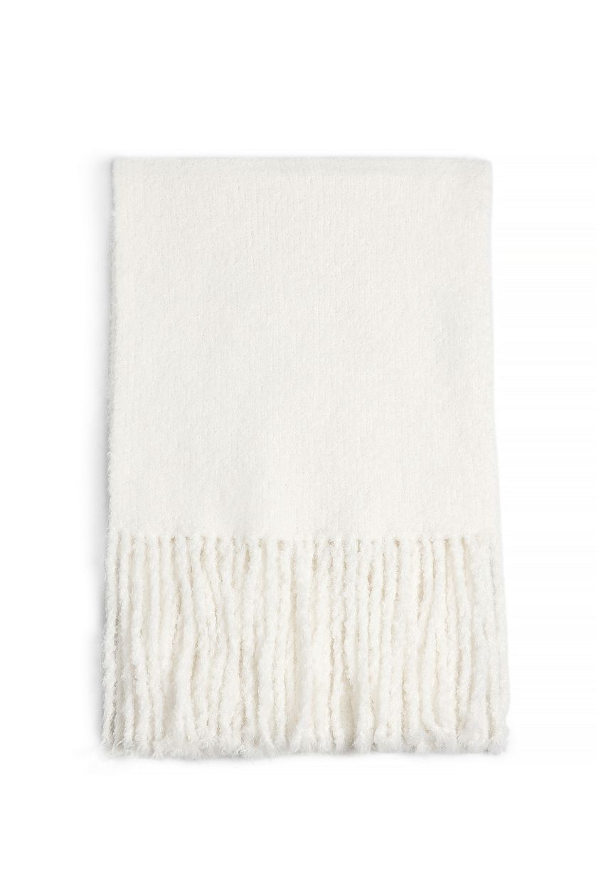 Écharpe Knitted - Blanc Cassé