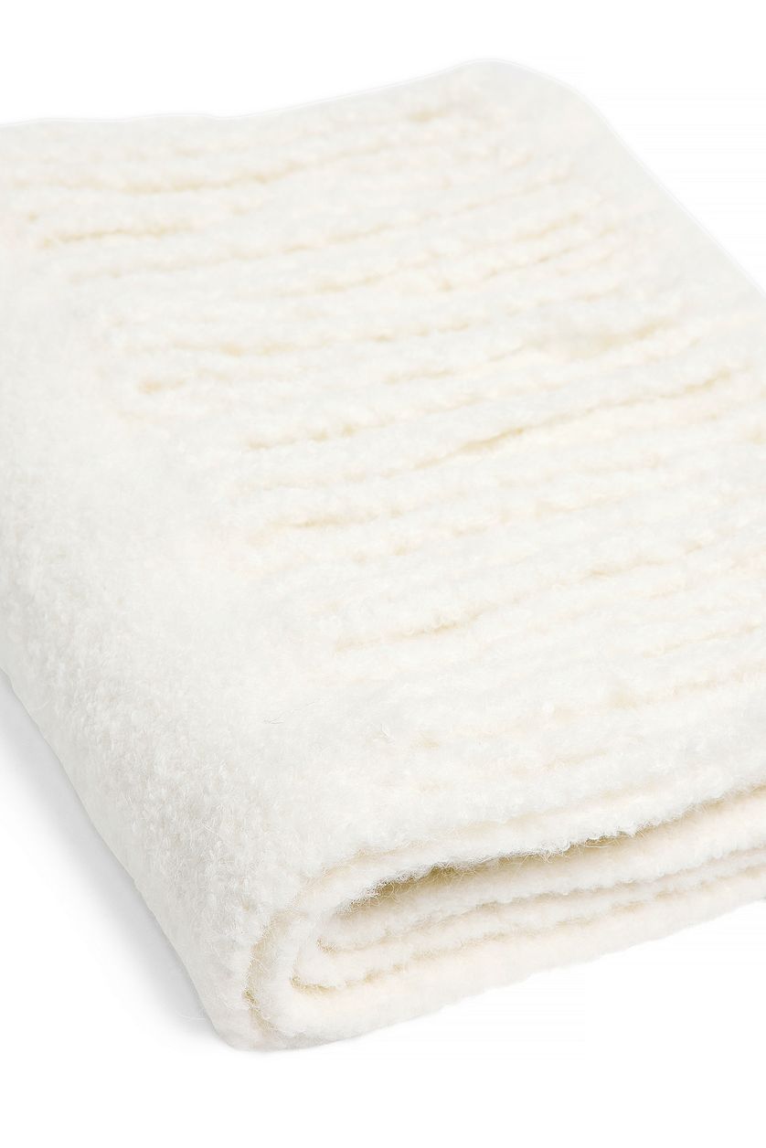 Écharpe Knitted - Blanc Cassé