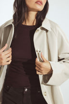 Trench Raglan Sleeve - Beige