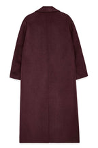 Manteau Wool Blend - Prune