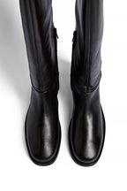 Bottes Squared Toe Leather - Marron