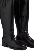 Bottes Squared Toe Leather - Marron