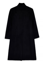 Cappotto High Neck Wool Blend - Nero