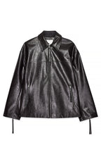 Veste Zip Detailed Pu - Marron