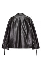 Veste Zip Detailed Pu - Marron