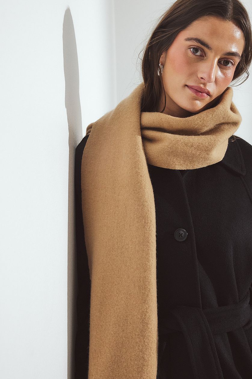Écharpe Merino Wool - Camel