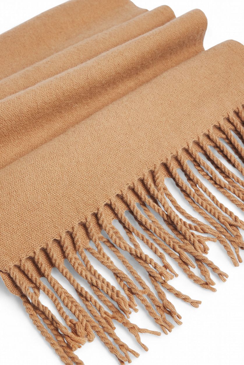 Écharpe Merino Wool - Camel