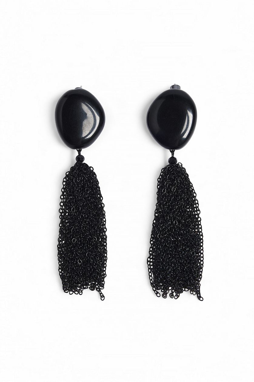 Bijoux Stone Detail - Noir